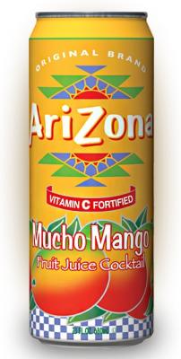 Напиток Arizona Mucho Mango 0,34л