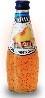 Basil seed drink Peach flavor "Напиток Семена базилика с ароматом персика" 290мл