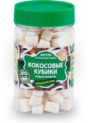 Кокосовые кубики Азбука Продуктов Классические 145 гр (банка)