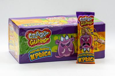 Мармелад Crazy Gummy Мармеладная Крыса 15 гр