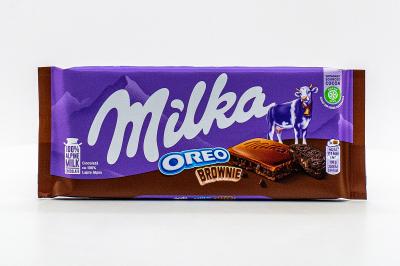 Шоколадная плитка Milka Oreo Brownie 100 гр